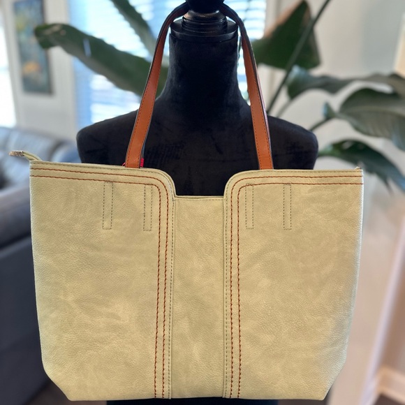 NWT✨Montana West Tote Bag Top Handle
Satchel Oversized Shoulder Hobo PU Leather - Picture 11 of 11